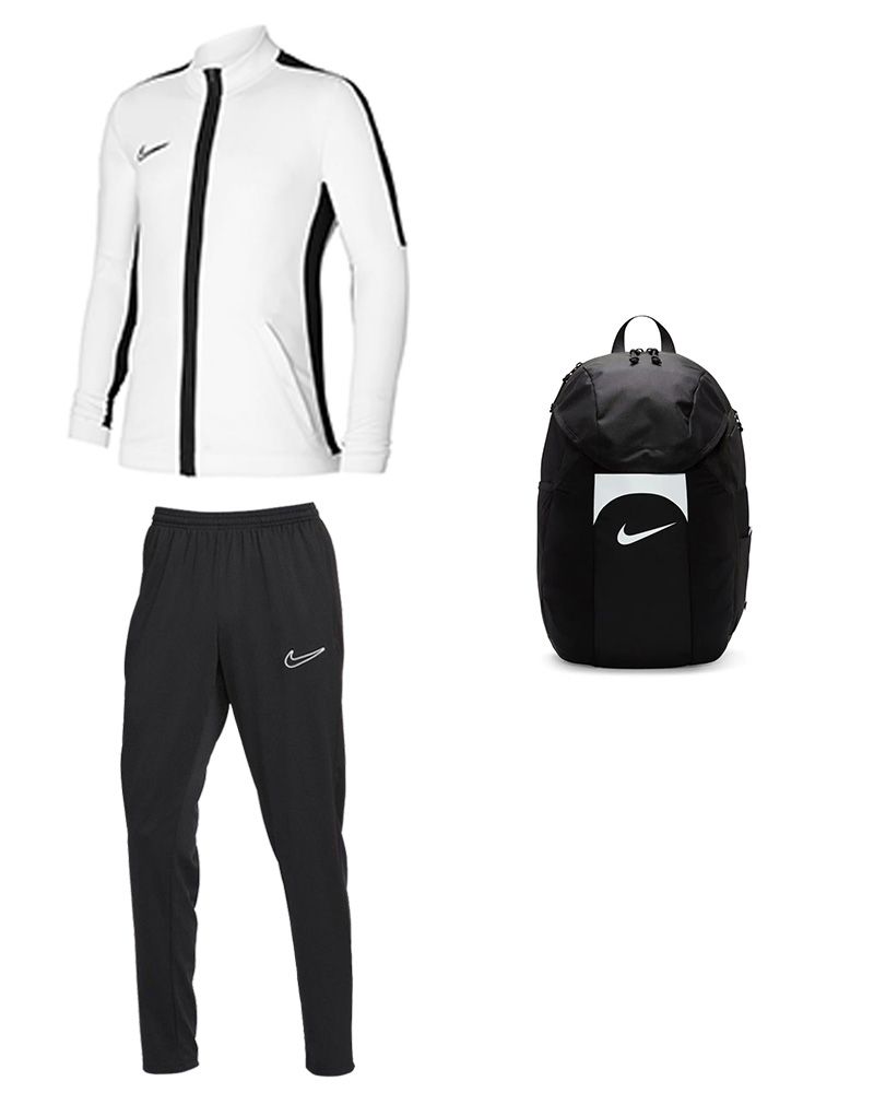 Nike white jogging suit deals