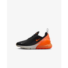 Chaussures Nike Air Max 270 Noir Orange pour Enfant EKINSPORT