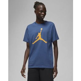 Men s Nike Jordan Blue White T Shirt CJ0921 427 EKINSPORT