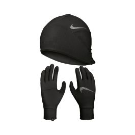 Bonnet + Gants Nike Essential Running Noir Homme