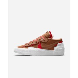 Nike Blazer Low Sacai Brown shoes for men EKINSPORT