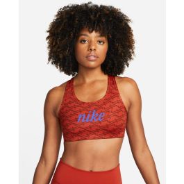 Nike Pro Dri-Fit Swoosh Women Training Bra Red Dq5252-623