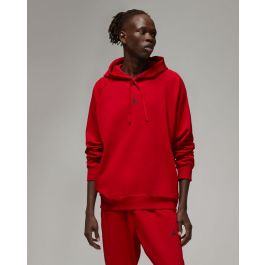 Sweat capuche Jordan Dri Fit Sport Crossover Rouge pour Homme