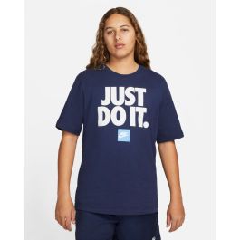 Nike just do it t sales shirt blue