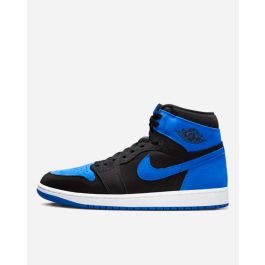 Chaussures Nike Air Jordan 1 Retro High OG Noir Bleu pour Homme EKINSPORT