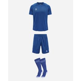 Hummel Maillot Danemark Domicile 2024-2025 incl. Badges Euro 2024 & Foundation