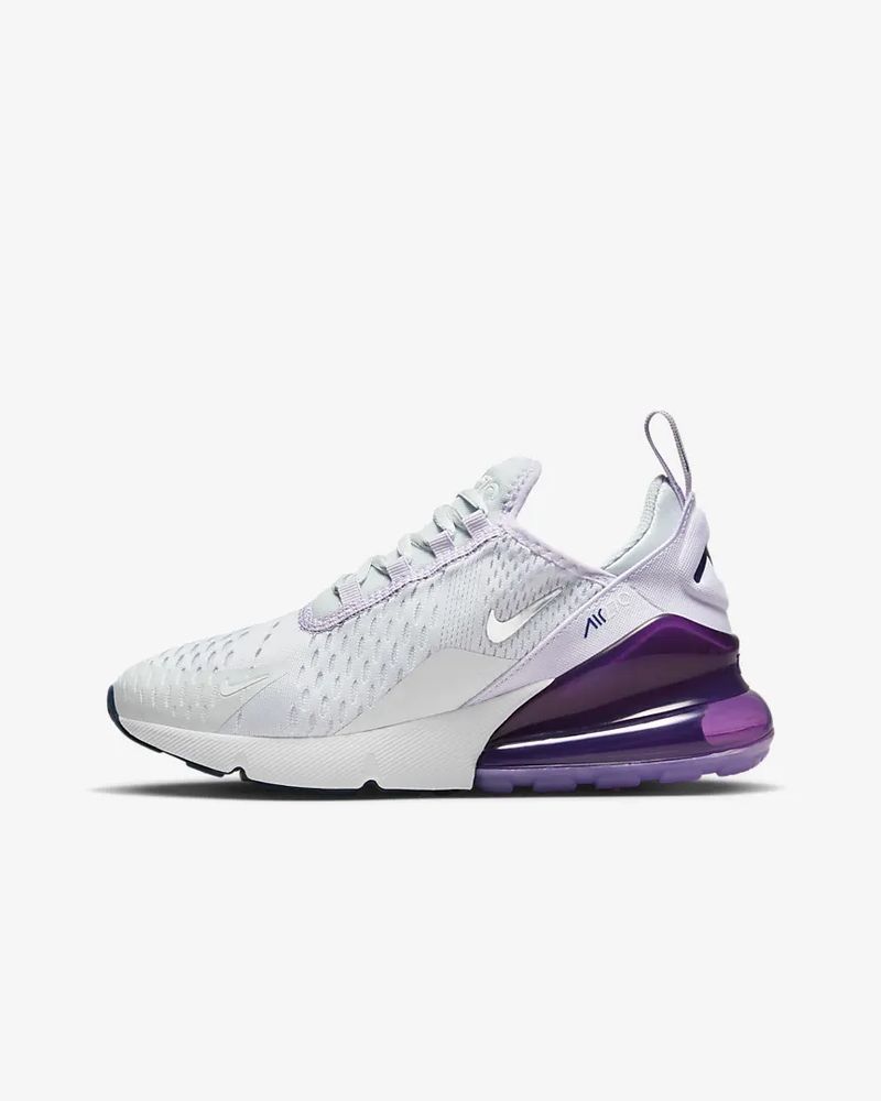 Bestudeer Pijler Veeg Nike Air Max 270 (GS) Kinderschoenen - 943345-023 - Wit & Paars | EKINSPORT