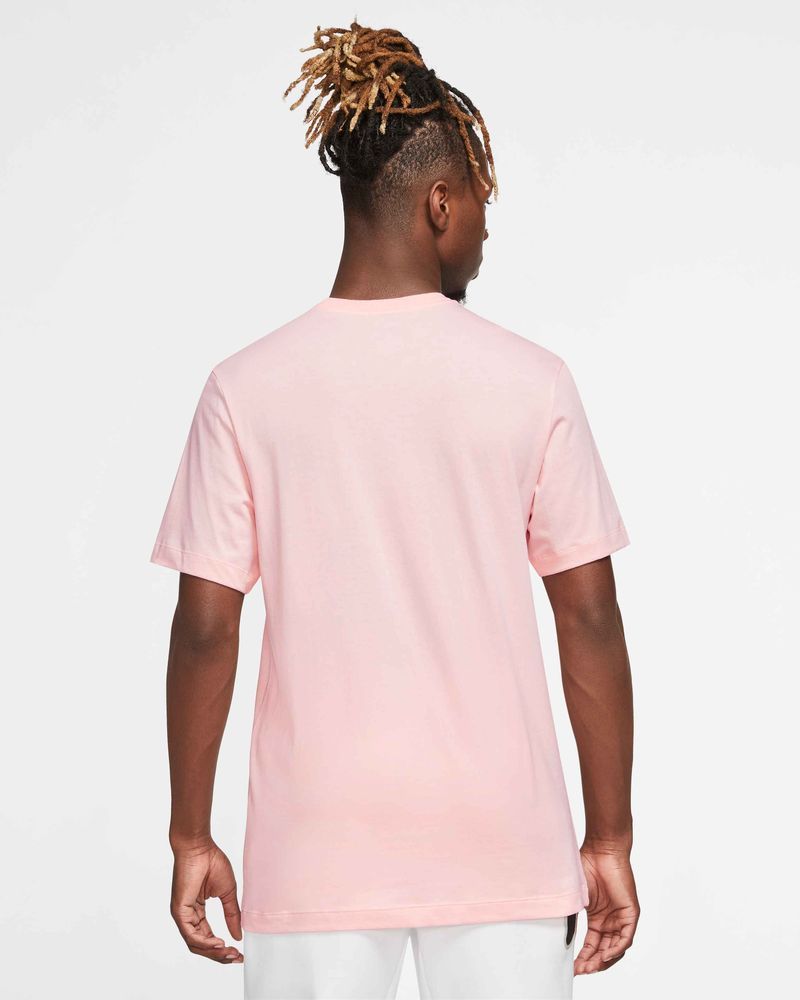 Tee shirt sale nike rose homme