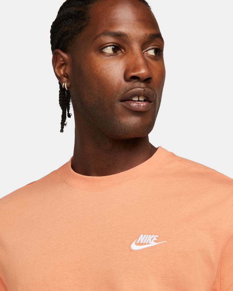 T shirt nike deals homme orange