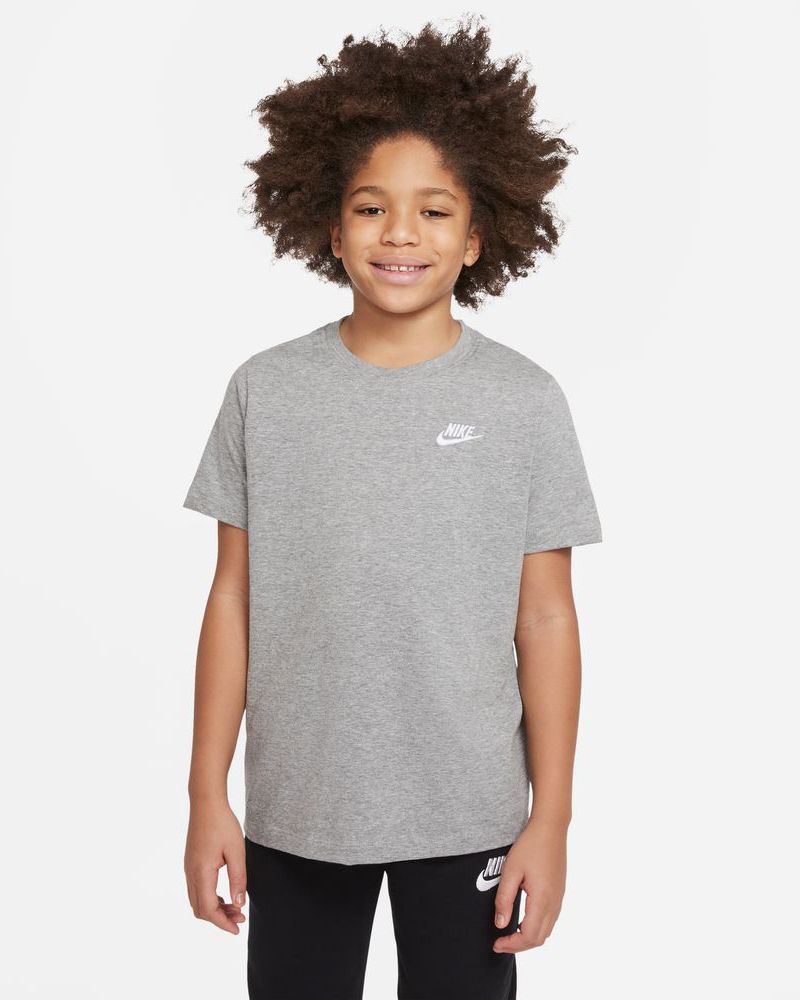 Nike T-Shirt Enfant Dry Photoball Gris Taille enfant 16ans