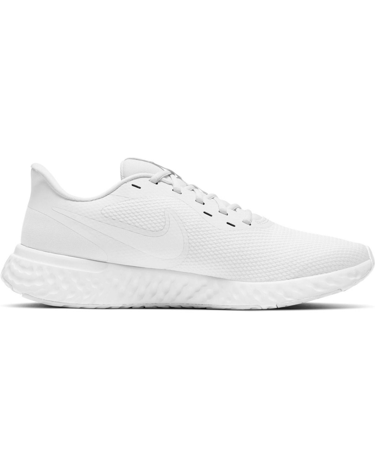 Chaussures Nike Revolution 5 blanches pour Homme EKINSPORT