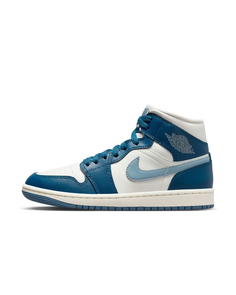 Jordan 1 shop femme bleu