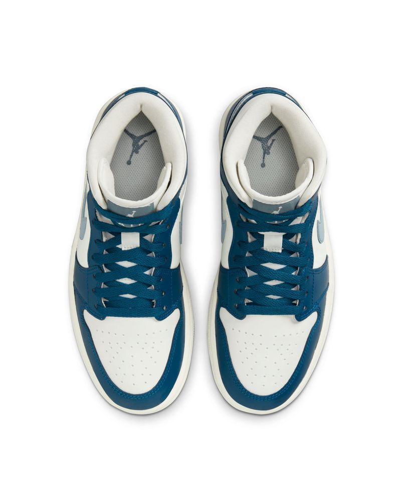Jordan 1 hotsell femme bleu