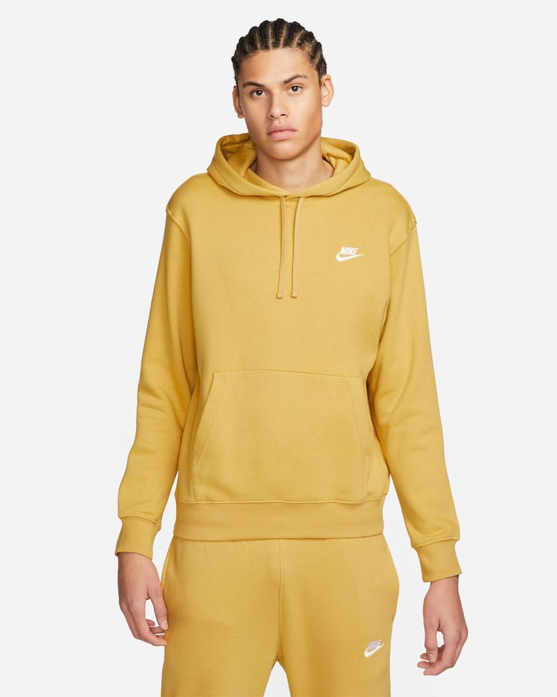 Yellow nike new arrivals hoodie