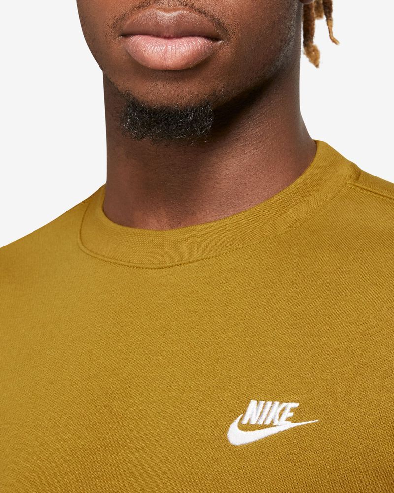 Sweat nike sales swoosh jaune