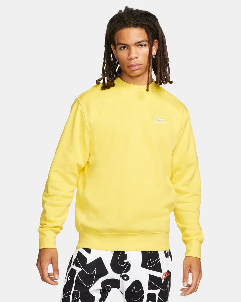 Pull nike sale femme jaune