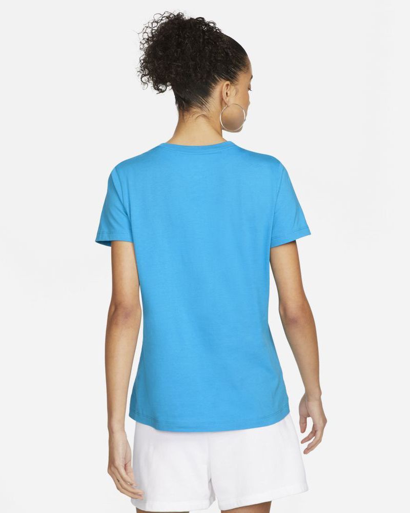 Nike T-shirt Energy Boyfriend Femme Blauw- JD Sports France