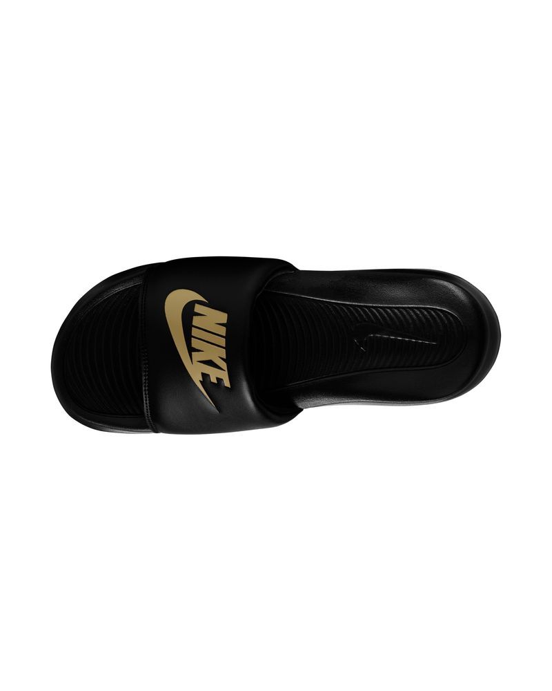 Claquettes Nike Victori One pour Homme CN9675 006 Noir Or
