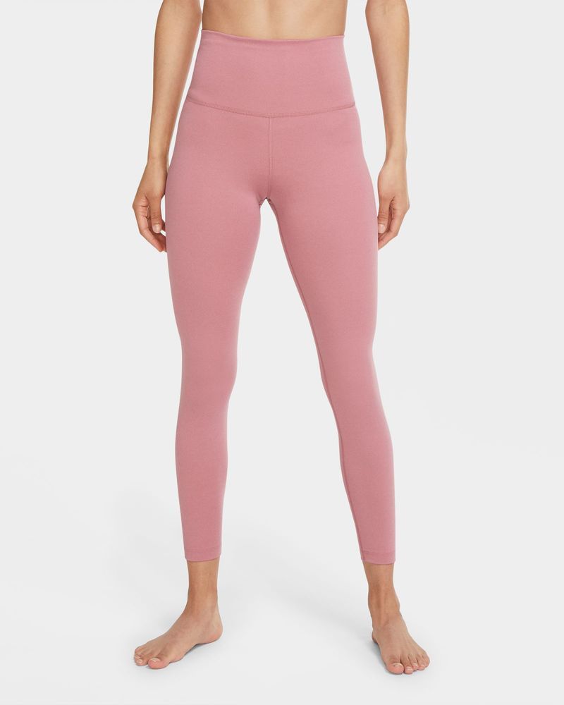 Women's Nike Yoga Legging 7/8 Tights Pink - CU5293-614