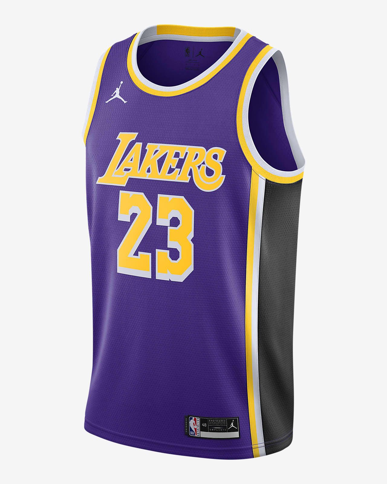 Maillot Jordan NBA Swingman Lebron James Lakers Statement Edition