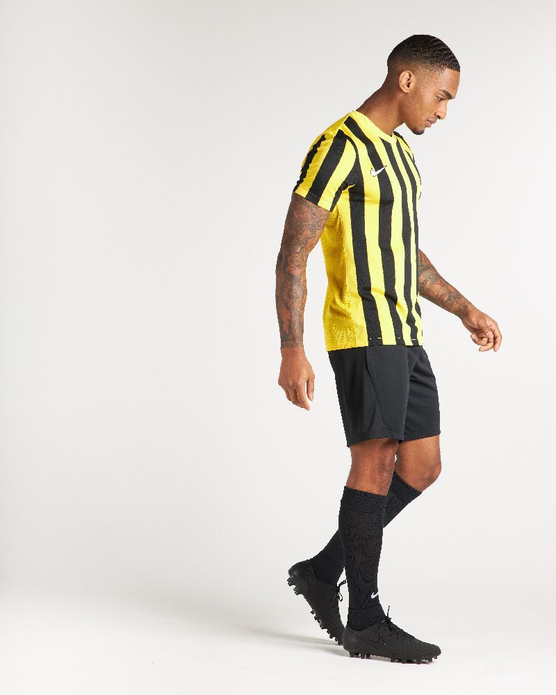 Maglia nike a righe new arrivals con segno della pace