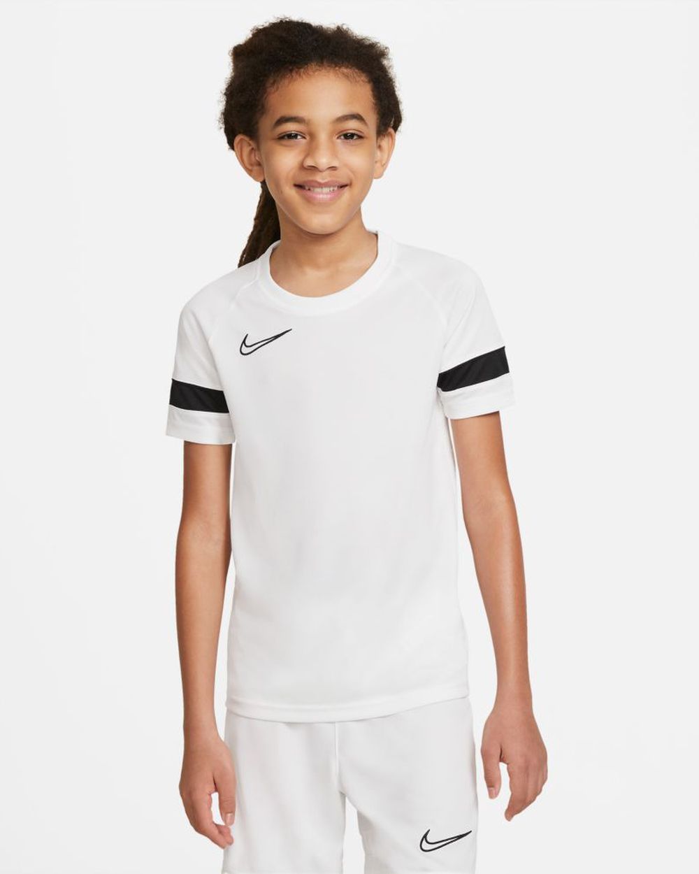 Nike Dri-FIT Academy 21 Kids Training Jersey - CW6103-100 - White