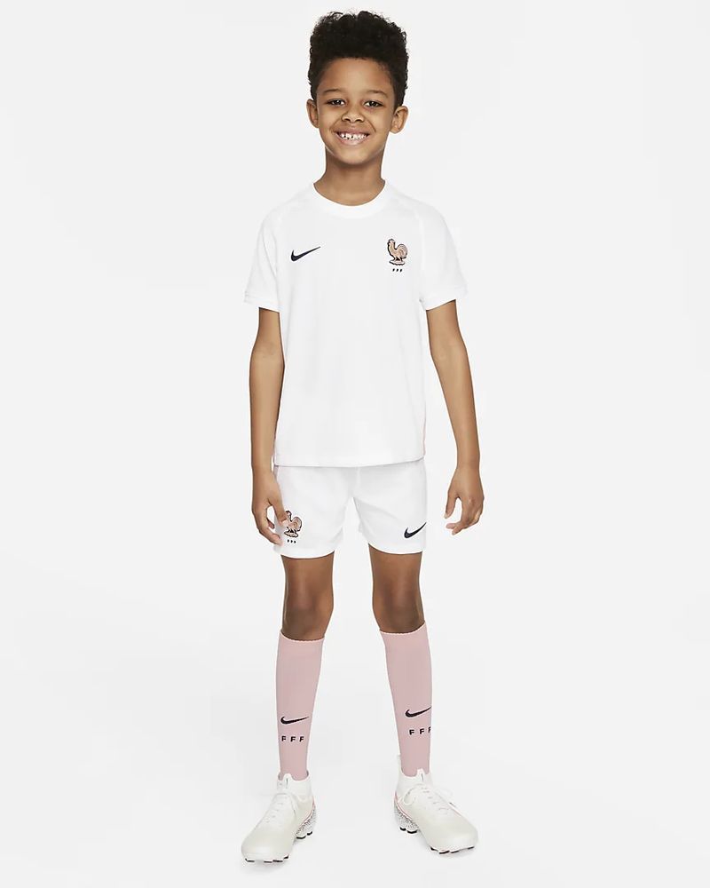 Ensemble de football Nike FFF 2022 Ext rieur pour Enfant CZ0350