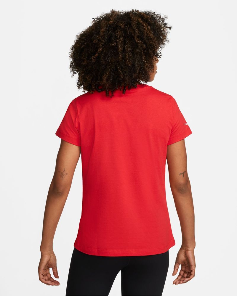 T shirt deals nike femme rouge