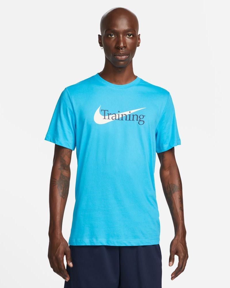 Nike Men s Dri Fit Swoosh T Shirt CZ7989 468 Blue EKINSPORT