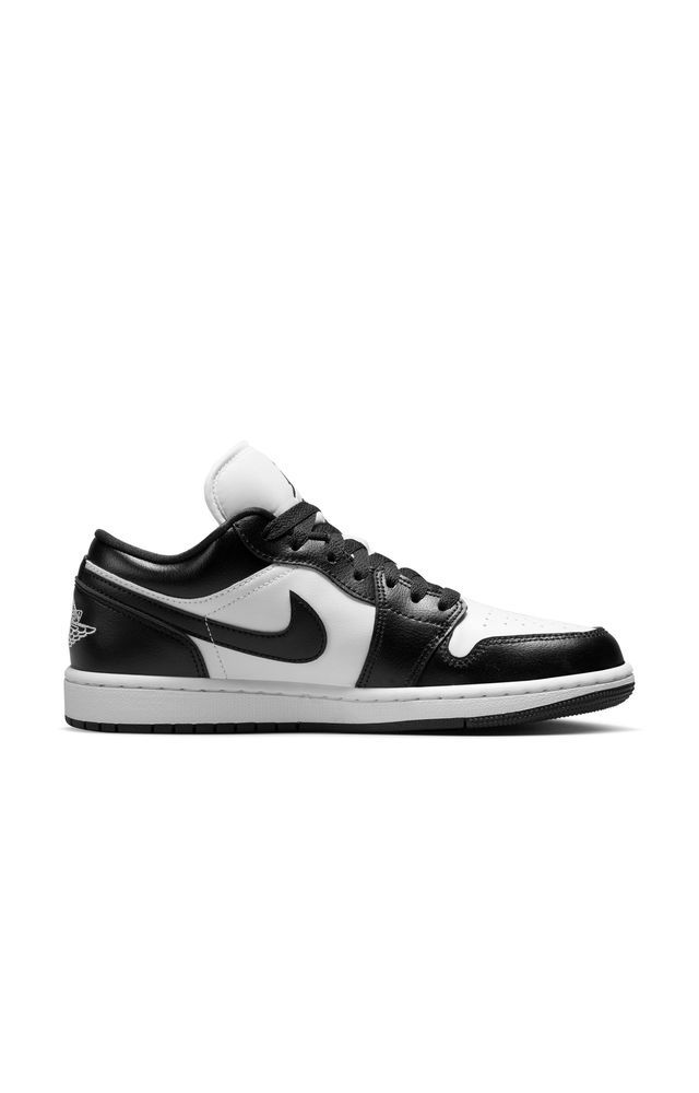 Chaussures Nike Jordan 1 Low Blanc et Noir pour Femme DC0774 101