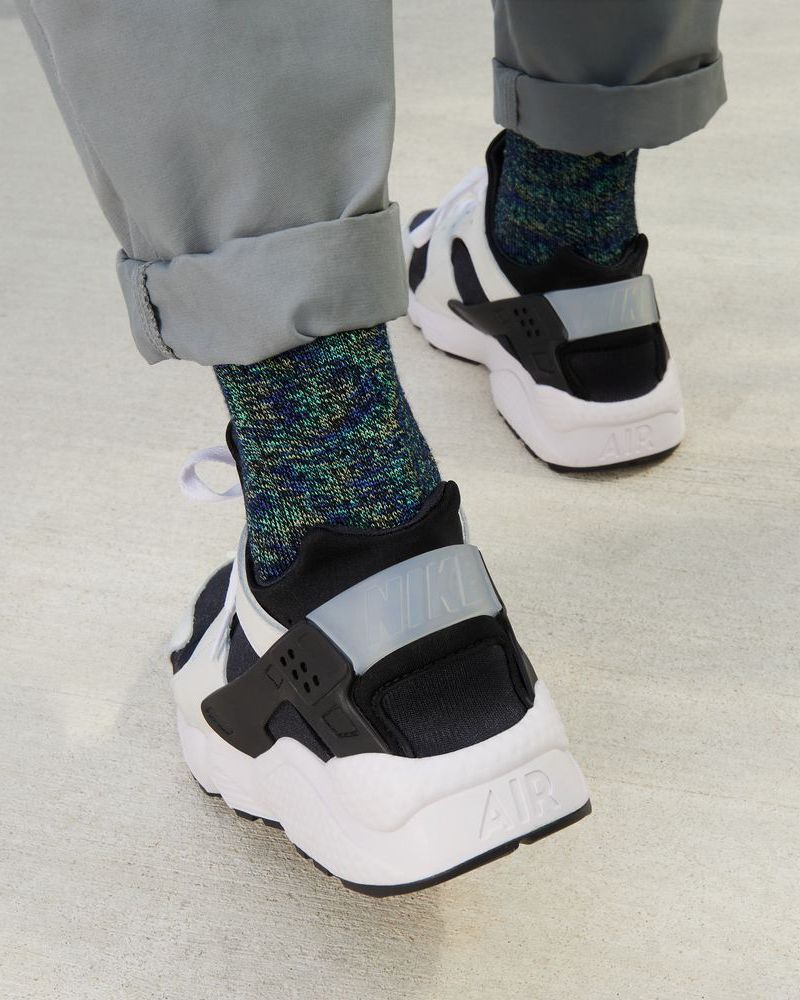 All black store and white huaraches