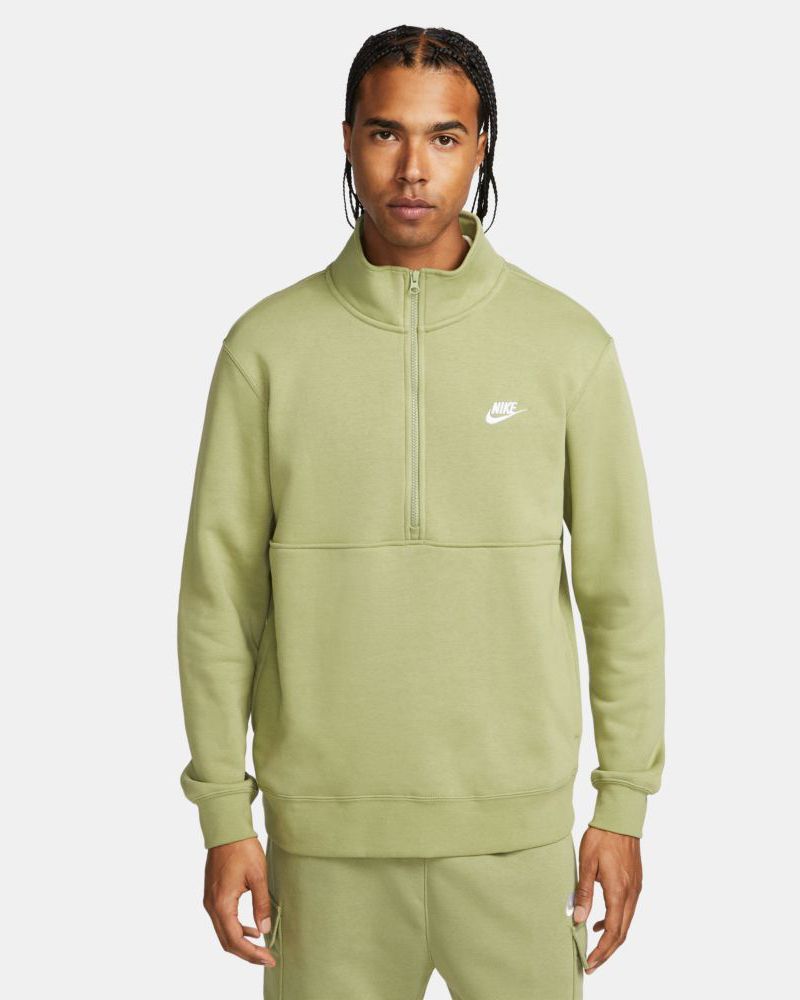 Nike Sportswear Men s Club 1 2 Zip Sweat Top DD4732 334 Light