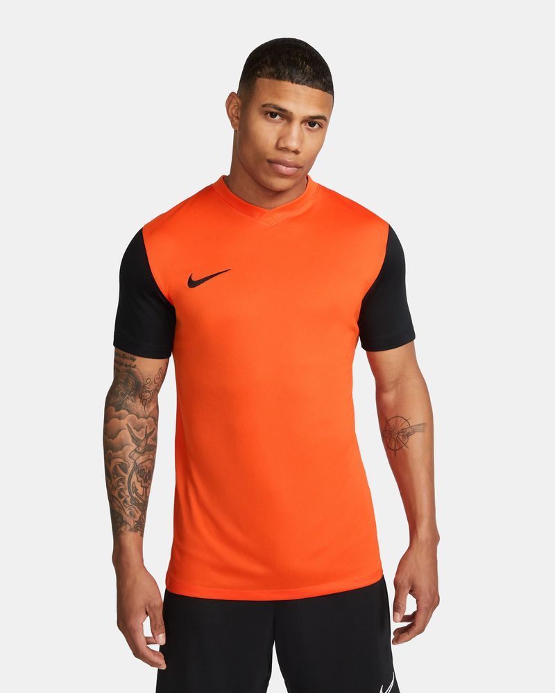 Gespierd waterstof Verouderd Nike Dri-FIT Tiempo Premier II Heren Jersey - DH8035-819 - Oranje |  EKINSPORT