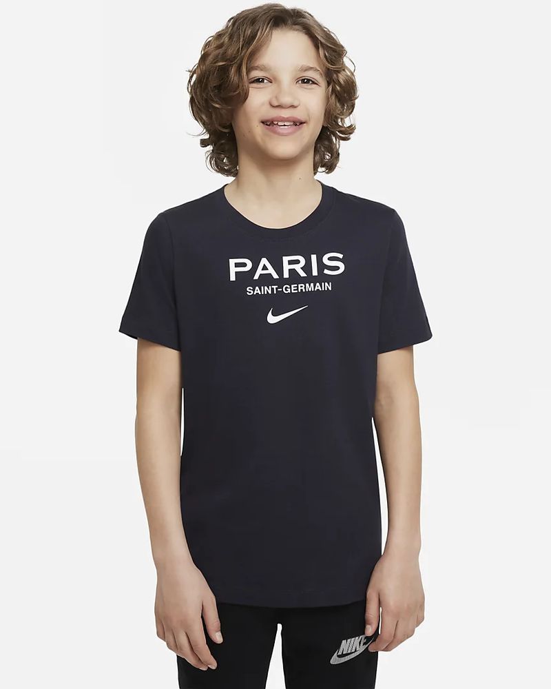 T-shirt PSG pour Enfant - DJ1536-080 - Gris
