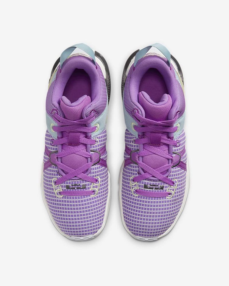 BLWOENS Zapatillas de baloncesto para hombre deportivo - Violeta.