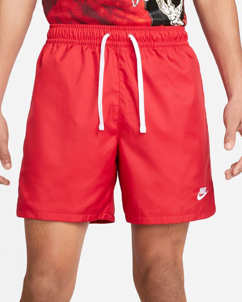 Red nike mens store shorts