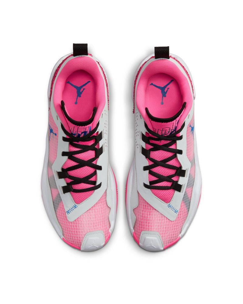 Chaussures de basket Jordan One Take 4 Blanc Rose pour Homme