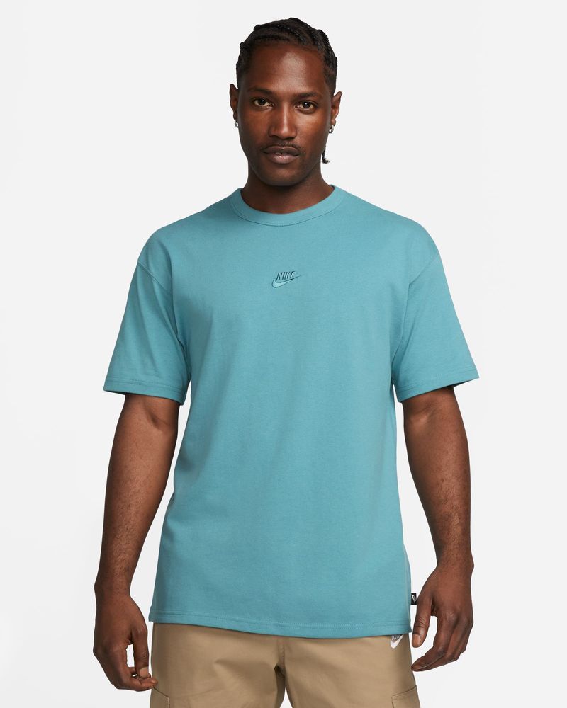 T-shirt de sport dri-fit bleu turquoise homme - Nike