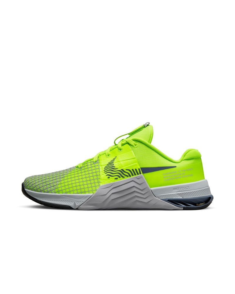 Chaussures de training Nike Metcon 8 Jaune Fluo pour Homme - DO9328-700