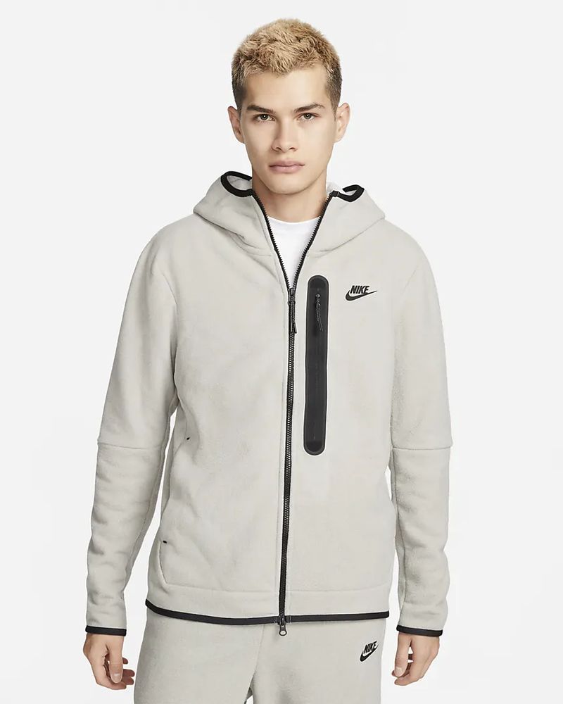 Veste Nike Sportswear Tech Fleece à Capuche Zippée Grise - Veste/sweat -  Tennis Achat