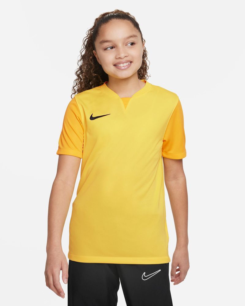 yellow nike dri fit shirt