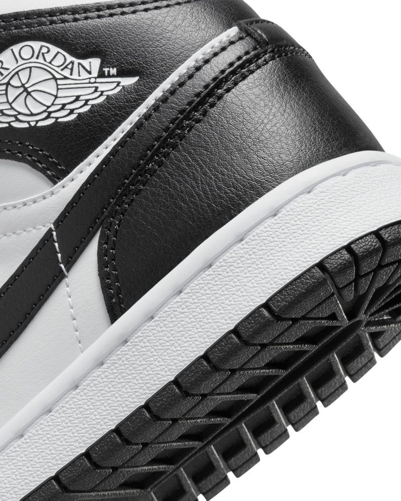 Jordan 1 mid femme noir et blanche deals