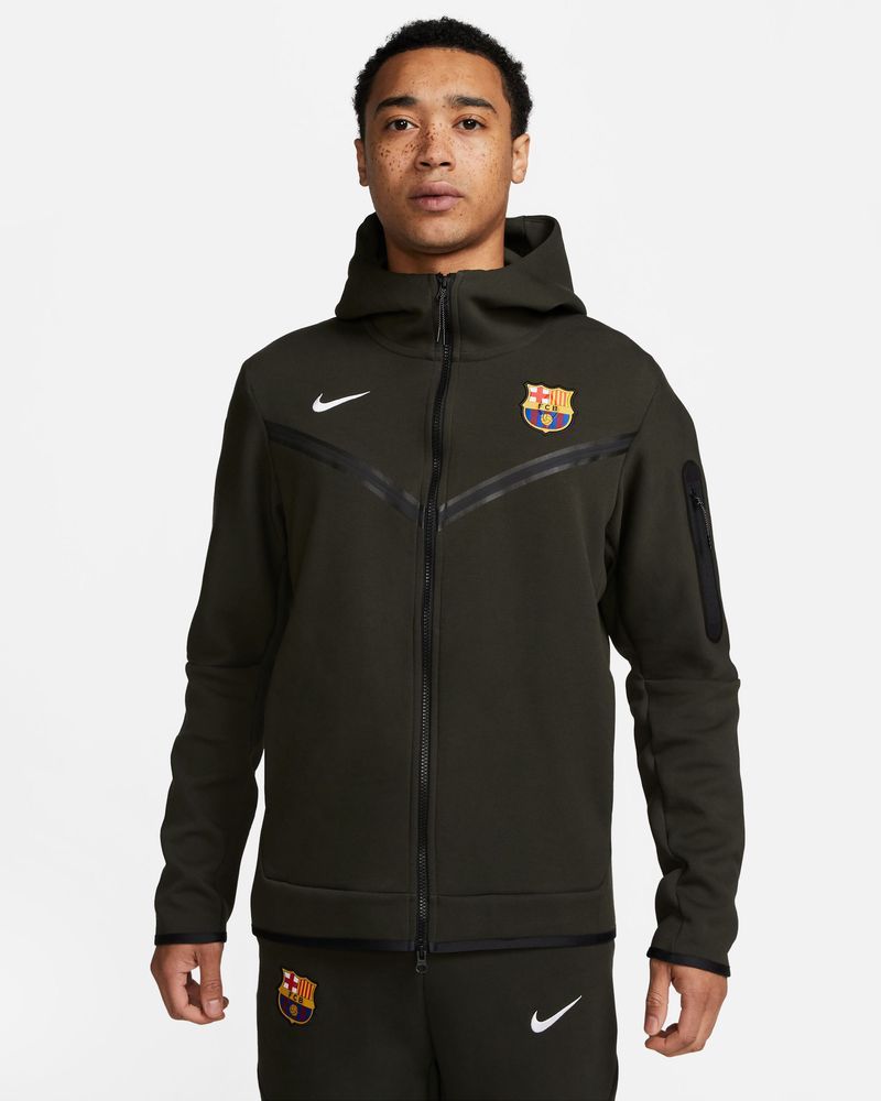 Fc barcelona shop fleece jacket