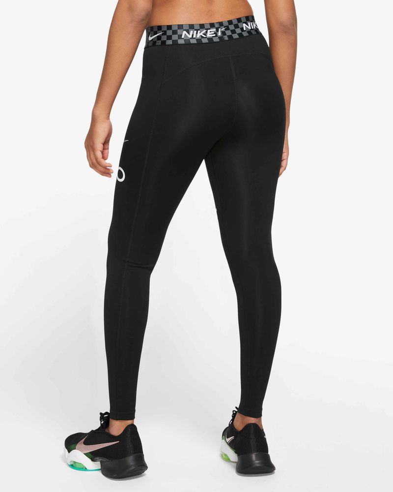 Nike Pro Dri-FIT Women's Mid-Rise Full-Length Graphic Training Leggings