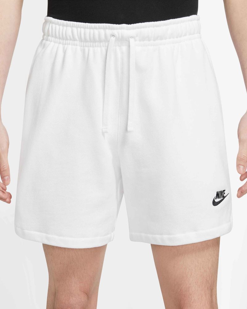 Men s Nike Club Fleece White Short DX0731 100 EKINSPORT