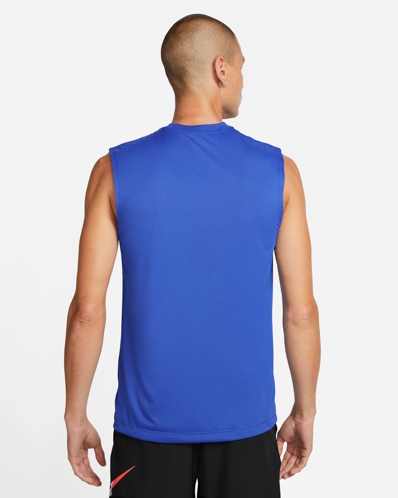 Mens royal blue nike shirt top