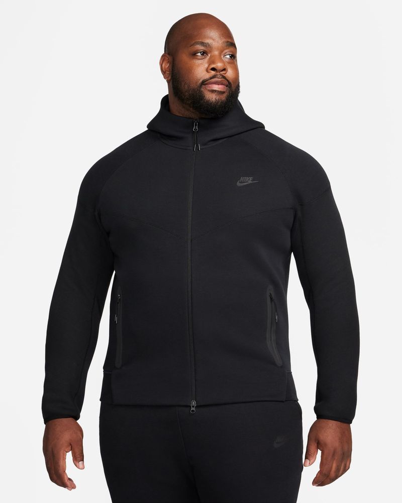 Nike Sweat à Capuche Tech Fleece Zippé Homme Noir- JD Sports France