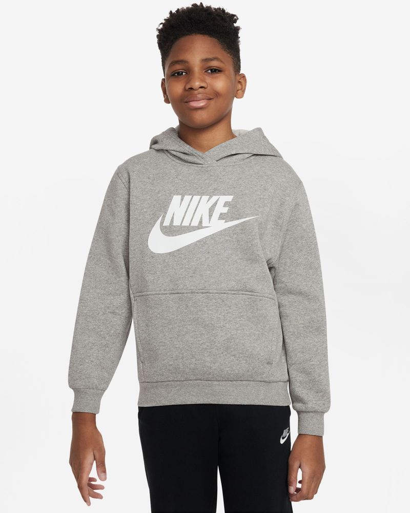 Grey nike store hoodie kids