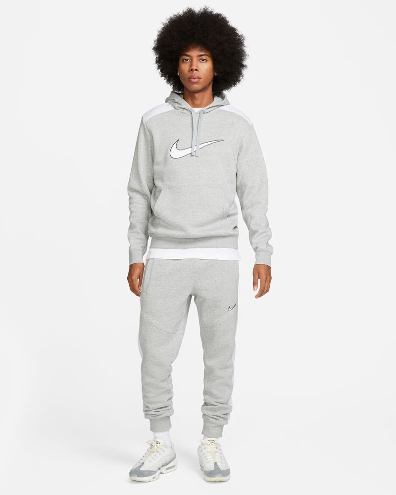 Nike fleece grey top