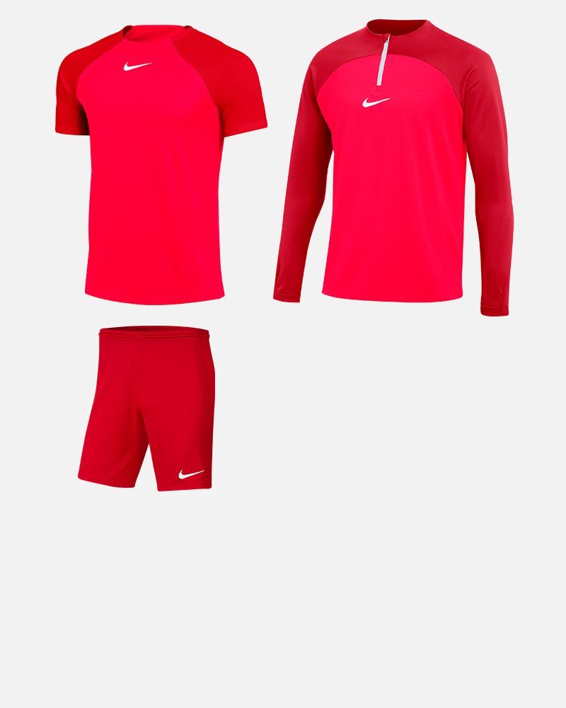 Kit Nike Academy Pro for Men. Shirt + Shorts + Tracksuit top